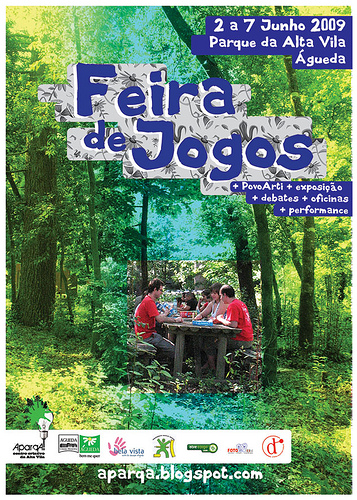 cartaz Feira de Jogos